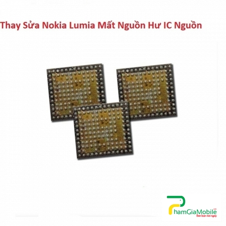 Thay Thế Sửa Chữa Lumia Nokia 7 Mất Nguồn Hư IC Nguồn, Lấy liền